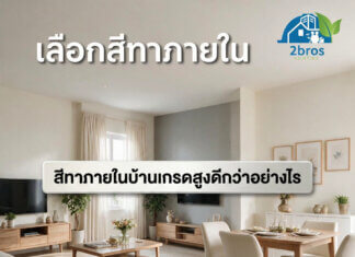 สีทาภายในบ้านเกรดสูงดีกว่าอย่างไร